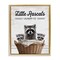 Stupell Industries Little Rascals Laundry Raccoons Floating Frame Design by Lettered and Lined